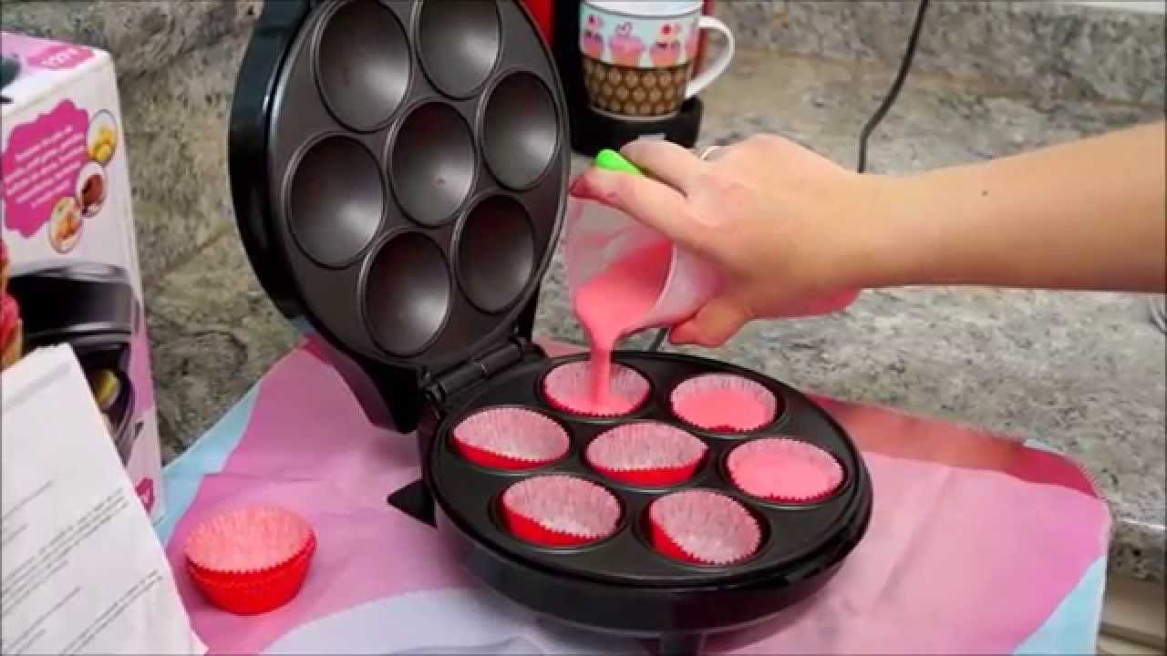 Maquina Cupcake Funcionamento / Receita Cupcake Rosa Fofinho 2 YouTube