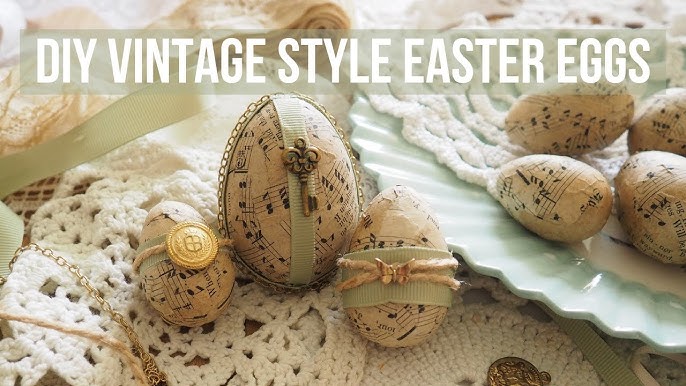 DIY tutorial for a Spring Nest with handmade Robins Eggs using Creative  Paperclay® air dry modeling clay.