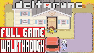 DELTARUNE Full Game Walkthrough -  No Commentary (#Deltarune Chapter 1 /Undertale 2) 2018