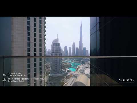 Inside 2 Bedroom Apartment | The Address Residence Fountain Views 3, Downtown Dubai