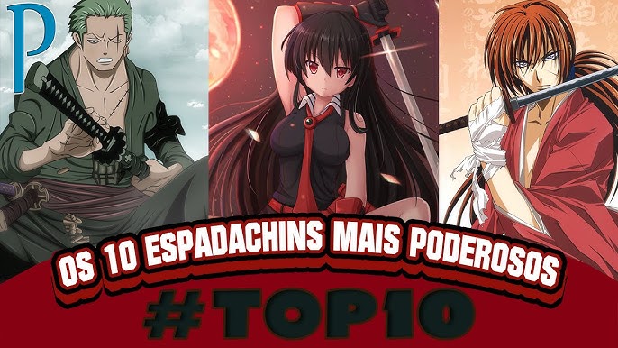 Top - 5 Melhores Espadachins dos Animes