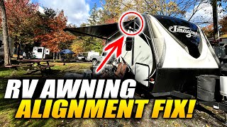 Fix Your RV Awning Alignment Problem in 10 Minutes!
