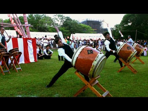 神楽太鼓 千葉神楽太鼓 - YouTube