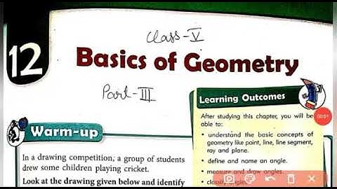 Class 5 maths | Chapter 12 Basics of Geometry Part 3 | MKD Agrim Academy