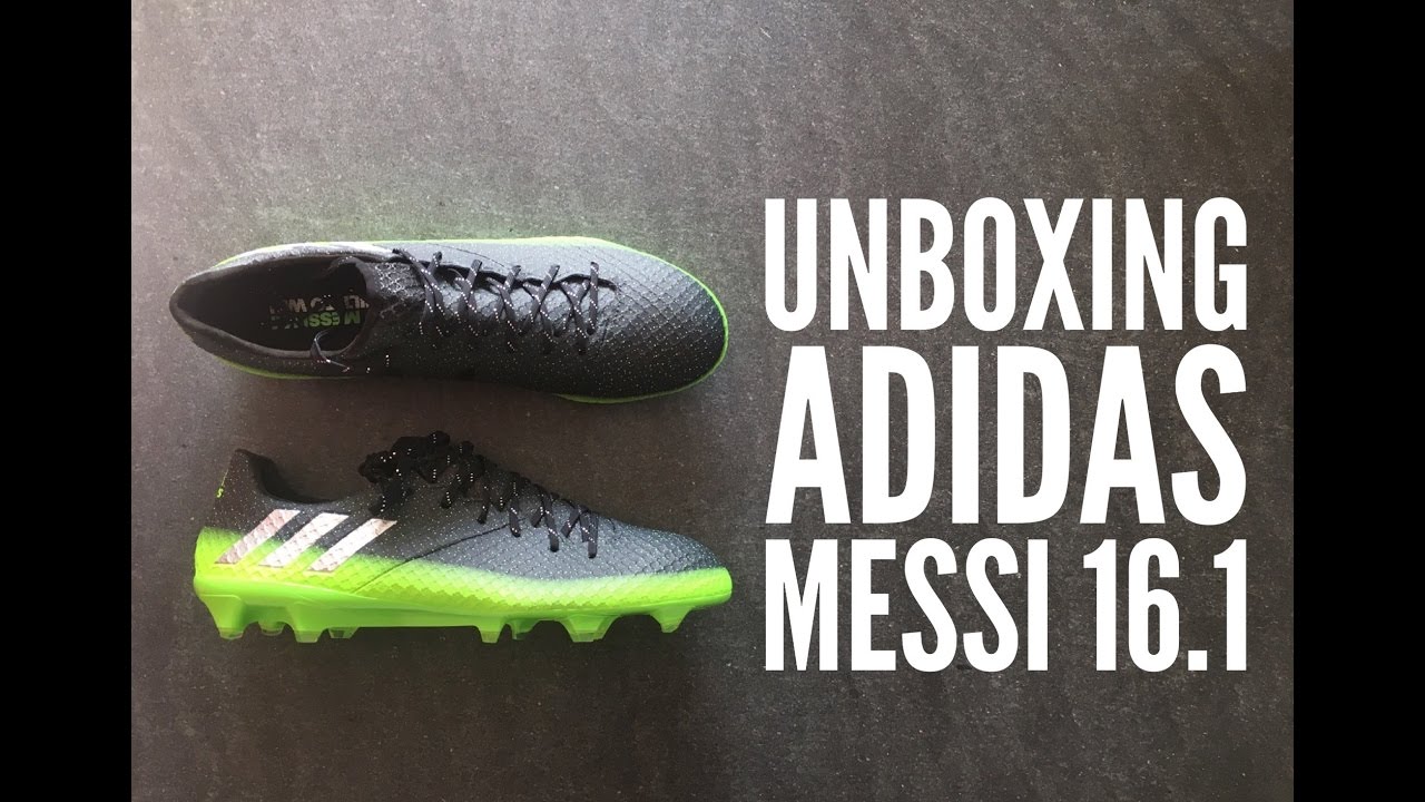 Adidas Messi 16.1 FG Space Dust | UNBOXING | football boots | brandnew | 2016 | HD