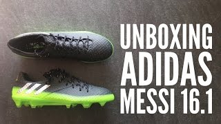 Adidas Messi 16.1 FG Space Dust | UNBOXING | football boots | brandnew | 2016 | HD