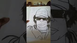 GODFATHER OF RAP( STENCIL N.W.A. ) A STENCIL Z LAY...
