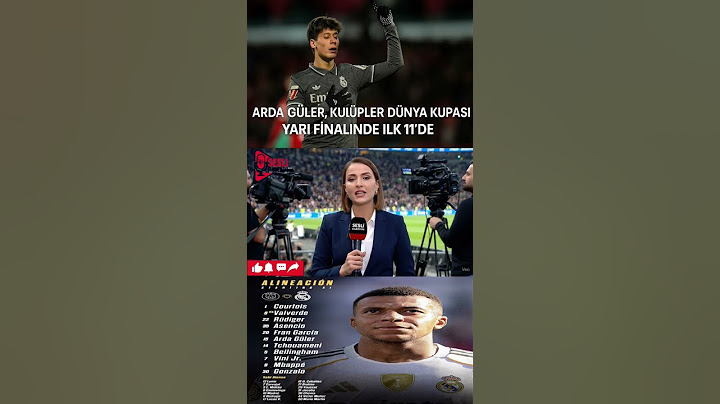 Arda Güler, Kulüpler Dünya Kupası yarı finalinde ilk 11'de. 🇹🇷22.00 | PSG - Real Madrid #sondakika