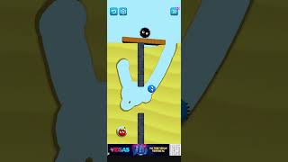 Lucky Balls - Erase sand game. Level 307. Walkthrough.