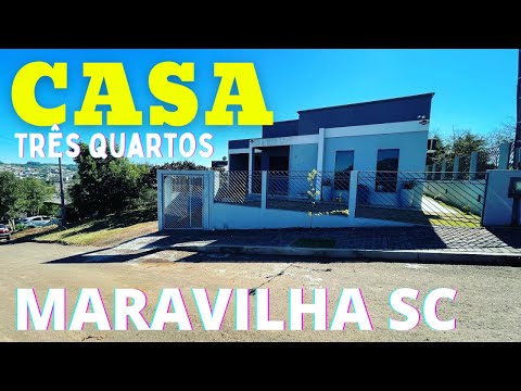 CASA + TRÊS QUARTOS + MARAVILHA SC (VENDIDO)