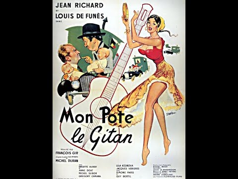 Mon pote le gitan (1959) Louis De Funes, Jean Richard