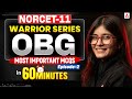 NORCET 11 Preparation | NORCET 11 OBG MCQs #2 | OBG Full Concept By Swarnima Ma'am