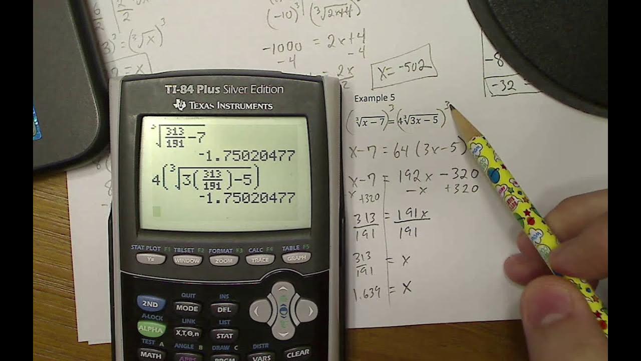 Solving Cube Root Equations Worksheet Kuta