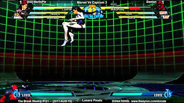 The Break Weekly #121 - MvC3 LF - [AG] MarlinPie VS Damian