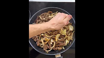 Как вкусно пожарить говядину / Говядина с овощами по-китайски