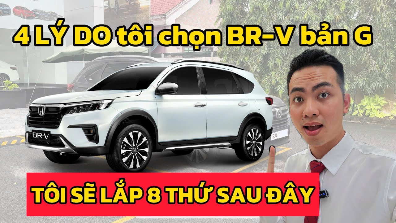 LÝ DO NÊN MUA HONDA BR-V G 2025 | Chi tiết Honda BRV G 2025