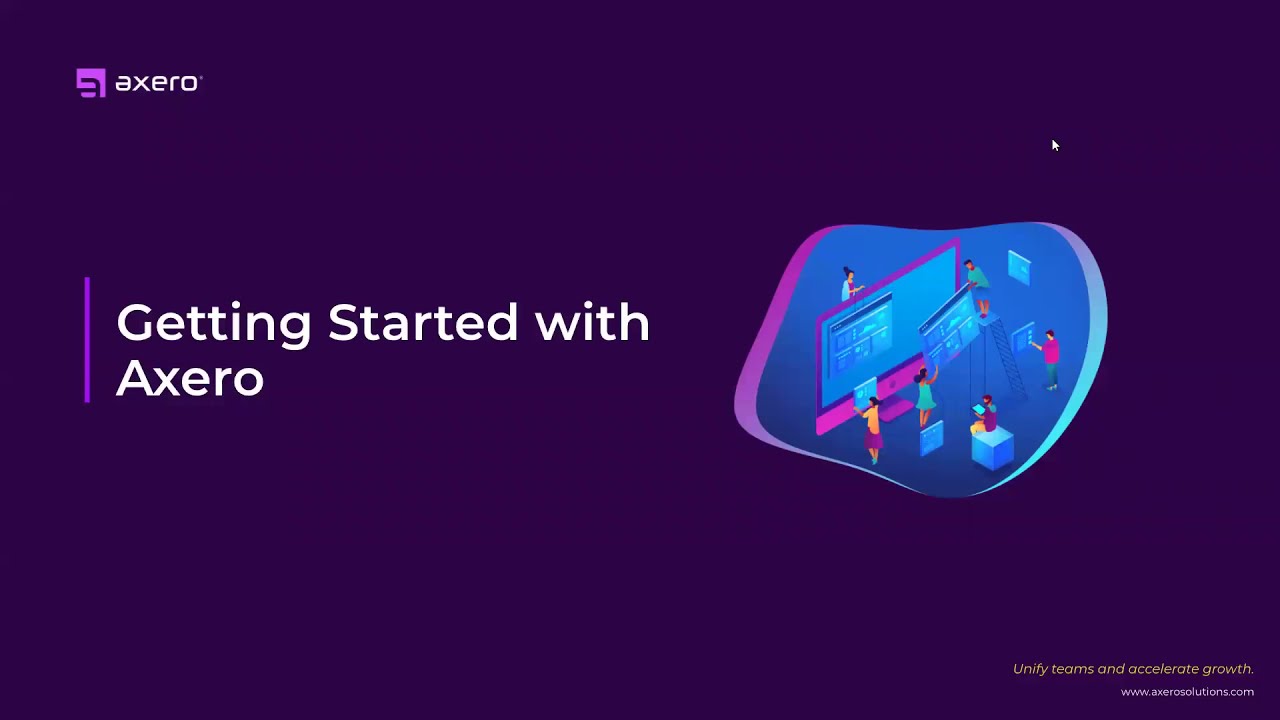 New Getting Started with Axero — Axero Solutions Intranet