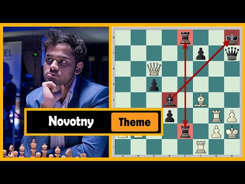 Indian Chess Grandmaster Uses A Very Rare Chess Tactic