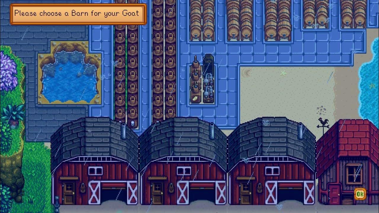 Move Farm Animal to a different Barn or Coop building guide Stardew