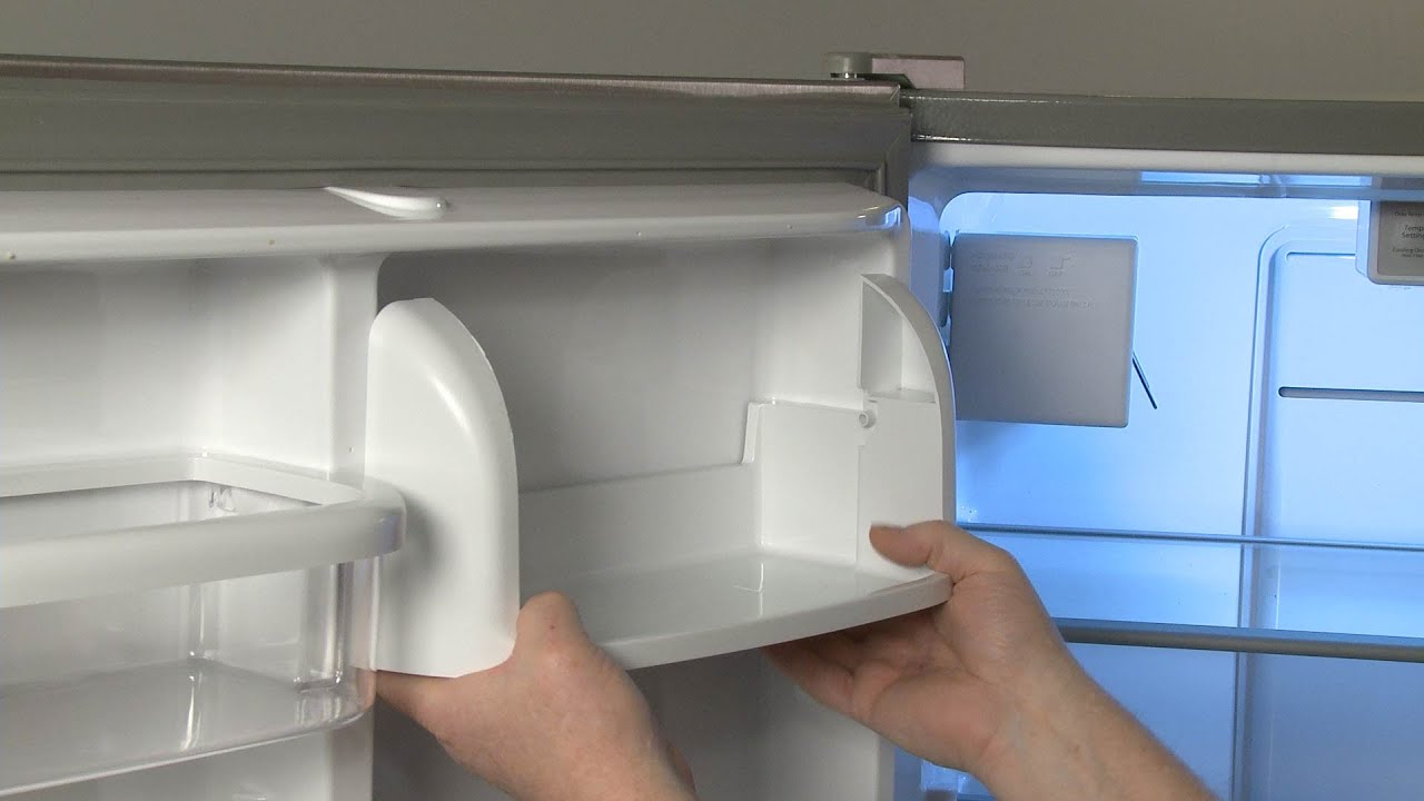 Whirlpool Sidekick Freezer Dairy Tray Replacement WP67001279 - YouTube
