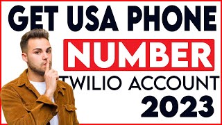 How To Get USA Phone Number For Verification - Twilio SMS Tutorial
