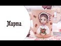 Марта. Декор кружки полимерной глиной.