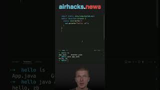 The Zero Dependencies Builder (zb) #java #shorts #coding #airhacks