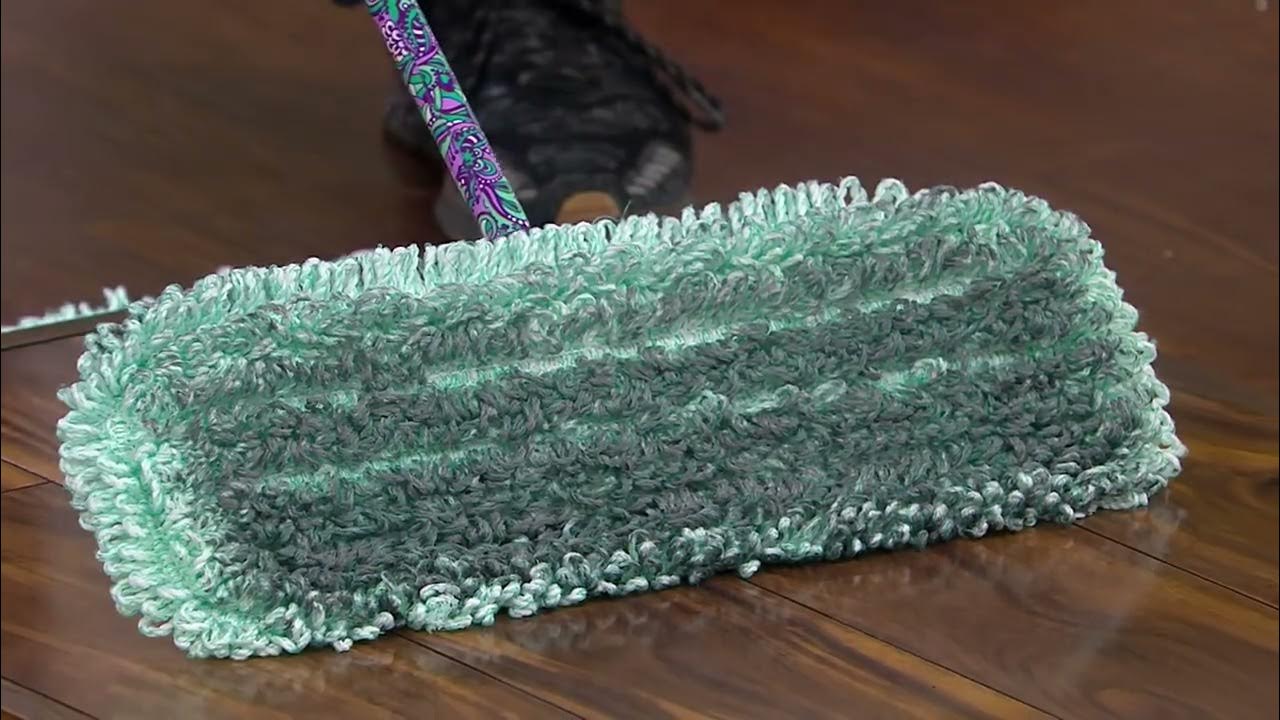 4Piece EASYGLIDE Wet or Dry Mop System by Campanelli on QVC YouTube