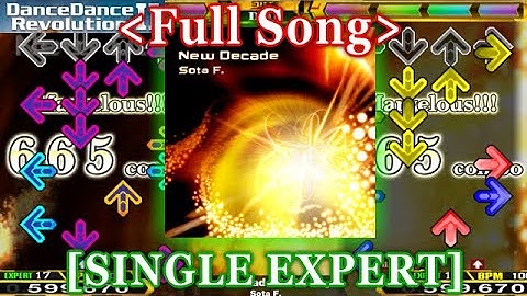 【DDR II (Wii)】New Decade (Full Song) [SINGLE EXPERT] 譜面確認＋クラップ
