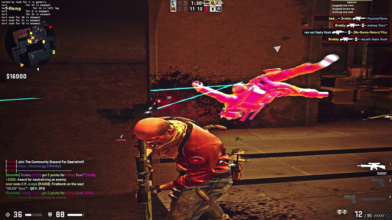 hvh highlights #3 ft. aimware.net & onetap.com [1440P] [CFG in desc]