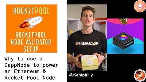 How-to Rocket Pool #ETH Node Validator Hardware - DappNode Introduction w/ Kent Philly