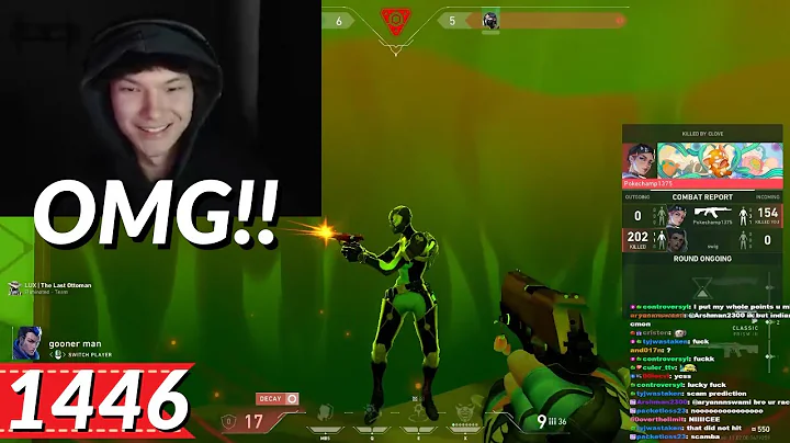 Oxy Insane 1v5 & Sinatraa is Back! | Most Watched VALORANT Clips Today V1446