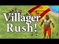 TaToH's Villager Rush vs Hoang! AoE2 Definitive Edition