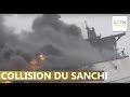 Efforts de la chine suite  la catastrophe du sanchi