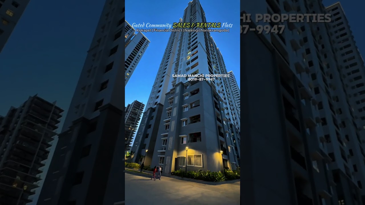 Kokapet Real Estate Gated Community Flats| Prestige Tranquil |