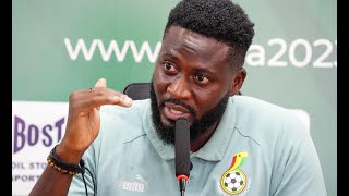 PRE-MATCH PRESS CONFERENCE AHEAD OF GHANA VS GAMBIA