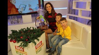 Новогодняя викторина: Наталья Лесниковская с детьми