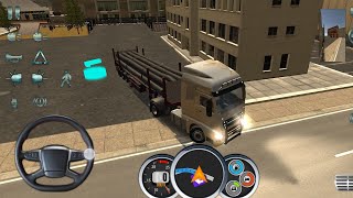 EuroTruck Driver | Wood cargo transporter - Android gameplay screenshot 2