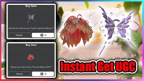 [UGC LIMITED] FASHION KLOSSETTE Script - Instant Get 2 UGC