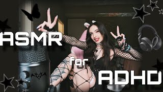 ASMR for ADHD 🎧 ( TAKE THE TINGLES!!! FAST & AGGRESSIVE CHAOTIC ASMR )