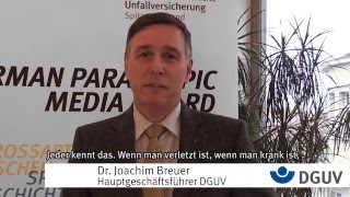 Warum verleiht die DGUV den German Paralympic Media Award?