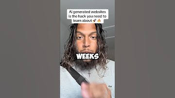 Learning how to generate websites using Ai 🚀🔥 #shorts #ai #aishorts #tutorial #chatgpt