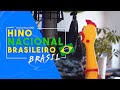 Hino Nacional Brasileiro | Galinha de borracha cantando 【Chickensan】