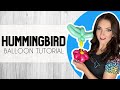 How to Make a Hummingbird Balloon Animal | Twisting Tutorial!