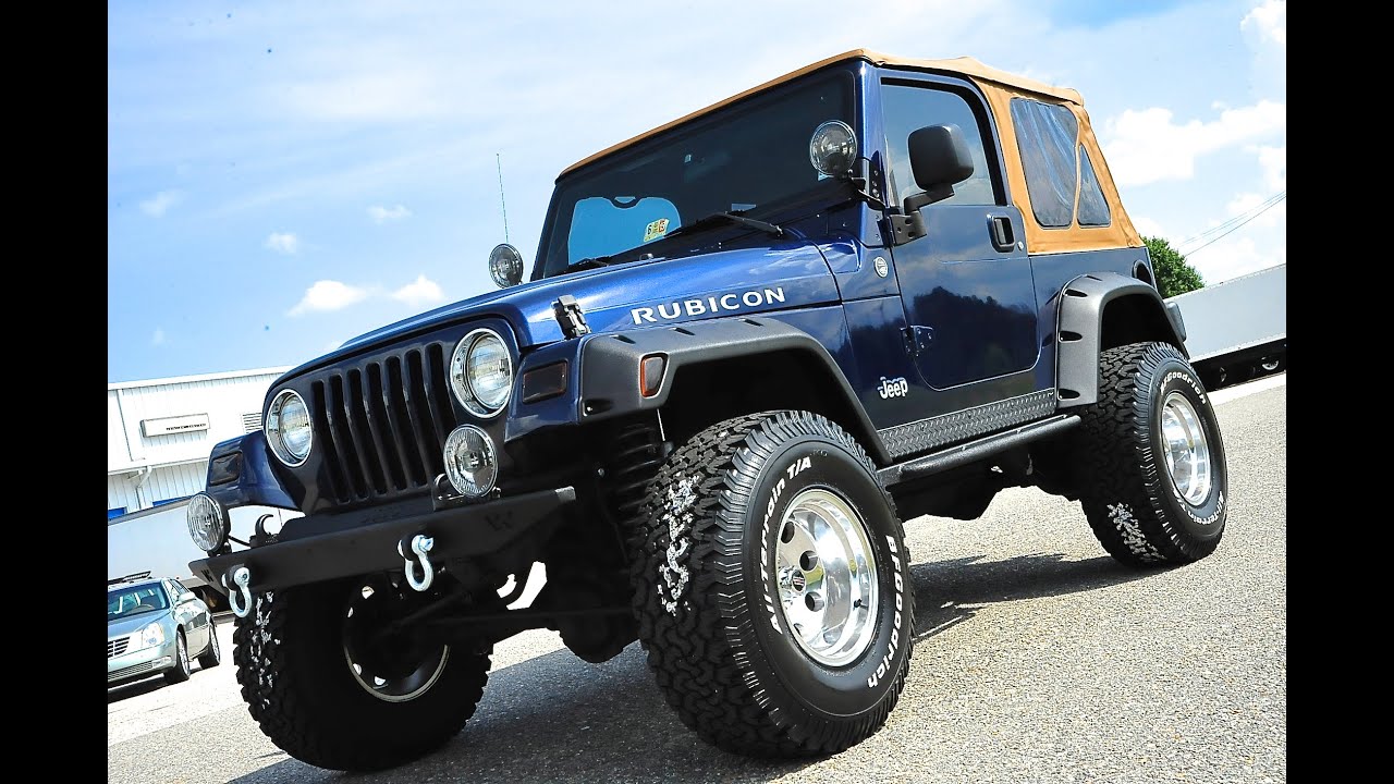 Davis AutoSports 2006 Jeep Wrangler Rubicon TJ Lifted & Modified 63k Miles  For Sale - YouTube