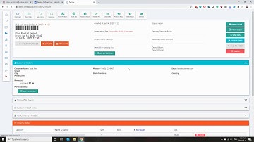 How to create an order with equipment rental software