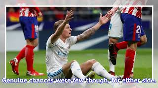 Bloody nose for sergio ramos as real and atlético draw in madrid derby