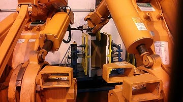 4 x IRB 6000 ABB robots