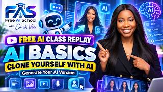 Information Learn AI From Scratch + Create Your AI Clone! 🤖 | FREE Beginner AI Class News