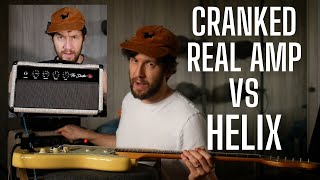 : I CRANKED my Tube Amp vs the Line 6 Helix